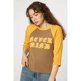 ダメージアップリケラグランリブ Tシャツ | RODEO CROWNS WIDE BOWL | 詳細画像13