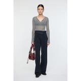SHEER HENRY NECK ニットトップス | MOUSSY OUTLET | 詳細画像26 