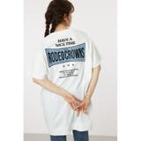 Oblong Logo デニムアップリケTワンピース | RODEO CROWNS WIDE BOWL | 詳細画像3 