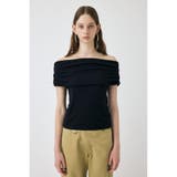 BLK | SHEER OFF SHOULDER トップス | MOUSSY OUTLET