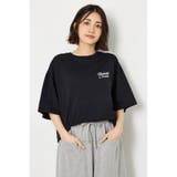 BLK | アップリケクラウンロゴTシャツ | RODEO CROWNS WIDE BOWL