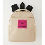 BEG | Color tag back pack | RODEO CROWNS WIDE BOWL
