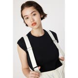 BLK | BASIC ノースリーブ ニット トップス | RODEO CROWNS WIDE BOWL