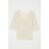 FRONT BUTTON KNIT カーディガン | MOUSSY OUTLET | 詳細画像3