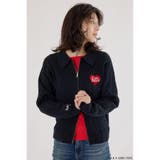 BLK | (Care Bears) モチーフジップカーディガン | RODEO CROWNS WIDE BOWL