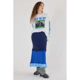 A-LIGHT フリル切替ニットスカート | RODEO CROWNS WIDE BOWL | 詳細画像19 