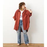 オーバーリネンシャツ | RODEO CROWNS WIDE BOWL | 詳細画像2