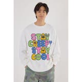 O/WHT1 | モンスターフォントスウェット | RODEO CROWNS WIDE BOWL