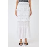 WHT | SHIRRING LONG スカート | MOUSSY OUTLET