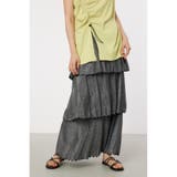 ラメカットティアードスカート | RODEO CROWNS WIDE BOWL | 詳細画像2 