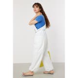 ウエストシャーリング ナイロンサロペット | RODEO CROWNS WIDE BOWL | 詳細画像2