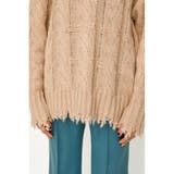 DAMAGED WOOL MIX LOOSE トップス | SLY OUTLET | 詳細画像27 