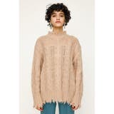 DAMAGED WOOL MIX LOOSE トップス | SLY OUTLET | 詳細画像21 