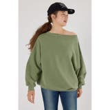 KHA | ワンショルダースウェットトップス | RODEO CROWNS WIDE BOWL