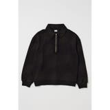 HALF ZIP SWEAT POLO プルオーバー | MOUSSY OUTLET | 詳細画像1 