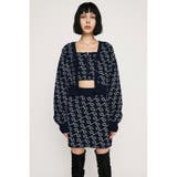 M/NVY7 | MONOGRAM JACQUARD ショートスカート | SLY OUTLET