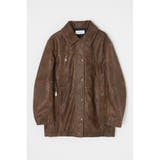 AGED F/LEATHER MIDDLE ジャケット | MOUSSY OUTLET | 詳細画像13 
