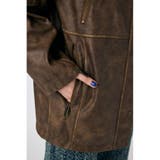 AGED F/LEATHER MIDDLE ジャケット | MOUSSY OUTLET | 詳細画像10 
