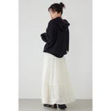 スウェットライクフロントロゴニットフーディー | RODEO CROWNS WIDE BOWL | 詳細画像5 