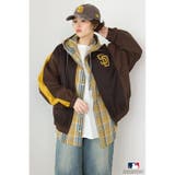 BRN | (MLB)ドッキングトラックジャケット | RODEO CROWNS WIDE BOWL