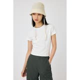 WHT | PIGMENT SWITCHING LOGO Tシャツ | MOUSSY OUTLET