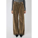 BEG | MIDRISE CORDUROY バギー | MOUSSY OUTLET