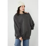 BLK | オフショルダースウェットトップス | RODEO CROWNS WIDE BOWL