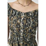 OPEN NECK GATHER ブラウス | MOUSSY OUTLET | 詳細画像23