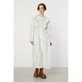 フラワーパターンフリルワンピース | RODEO CROWNS WIDE BOWL | 詳細画像1