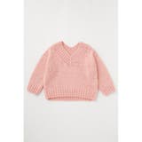 PNK | V NECK LOWGAGE ニット | MOUSSY OUTLET