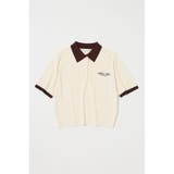 HALF SLEEVE ニットポロ | MOUSSY OUTLET | 詳細画像1