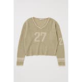 L/BEG1 | SHAGGY NUMBERING セーター | MOUSSY OUTLET