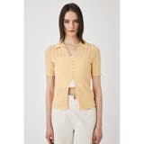 COTTON KNIT OPENWORK カーディガン | MOUSSY OUTLET | 詳細画像14