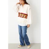 クロシェモチーフニットベスト | RODEO CROWNS WIDE BOWL | 詳細画像4 