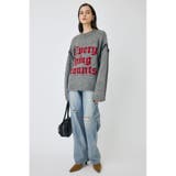 KNITTED WORDS セーター | MOUSSY OUTLET | 詳細画像4