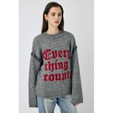 KNITTED WORDS セーター | MOUSSY OUTLET | 詳細画像7