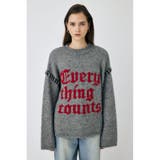 KNITTED WORDS セーター | MOUSSY OUTLET | 詳細画像8