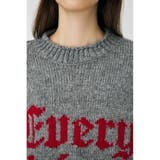 KNITTED WORDS セーター | MOUSSY OUTLET | 詳細画像11 