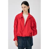 RED | GATHER BALLOON ジャケット | MOUSSY OUTLET