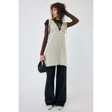 FLOWER MOTIF シアーミニドレス | MOUSSY OUTLET | 詳細画像1