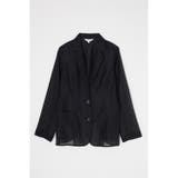 BLK | SHEER ジャケット | MOUSSY OUTLET