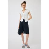 CAPSLEEVE BUTTON シャツ | MOUSSY OUTLET | 詳細画像2 