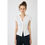 CAPSLEEVE BUTTON シャツ | MOUSSY OUTLET | 詳細画像6 