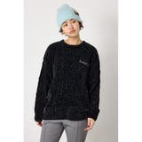 BLK | モールニットEMBROIDERYロゴトップス | RODEO CROWNS WIDE BOWL