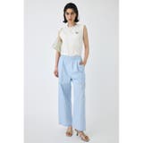 柄BLU5 | DRAWSTRING トラウザーズ | MOUSSY OUTLET