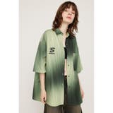 M/KHA7 | H/S GRADATION STRIPE シャツ | SLY OUTLET