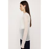 ASYMMETRY MESH L／S トップス | SLY OUTLET | 詳細画像4 