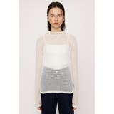 ASYMMETRY MESH L／S トップス | SLY OUTLET | 詳細画像3 