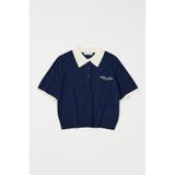 HALF SLEEVE ニットポロ | MOUSSY OUTLET | 詳細画像8