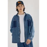 L/BLU1 | バリエーションデニムシャツ | RODEO CROWNS WIDE BOWL